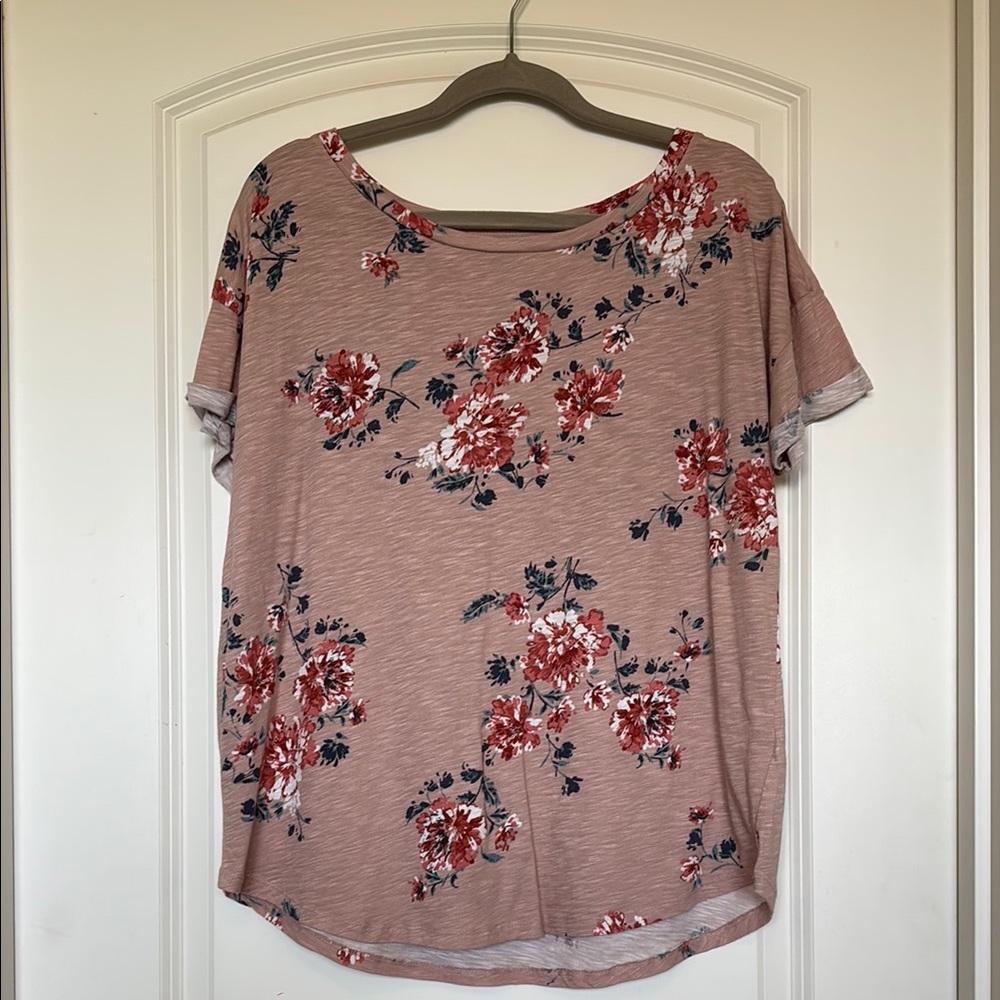 Floral Print Women's Top